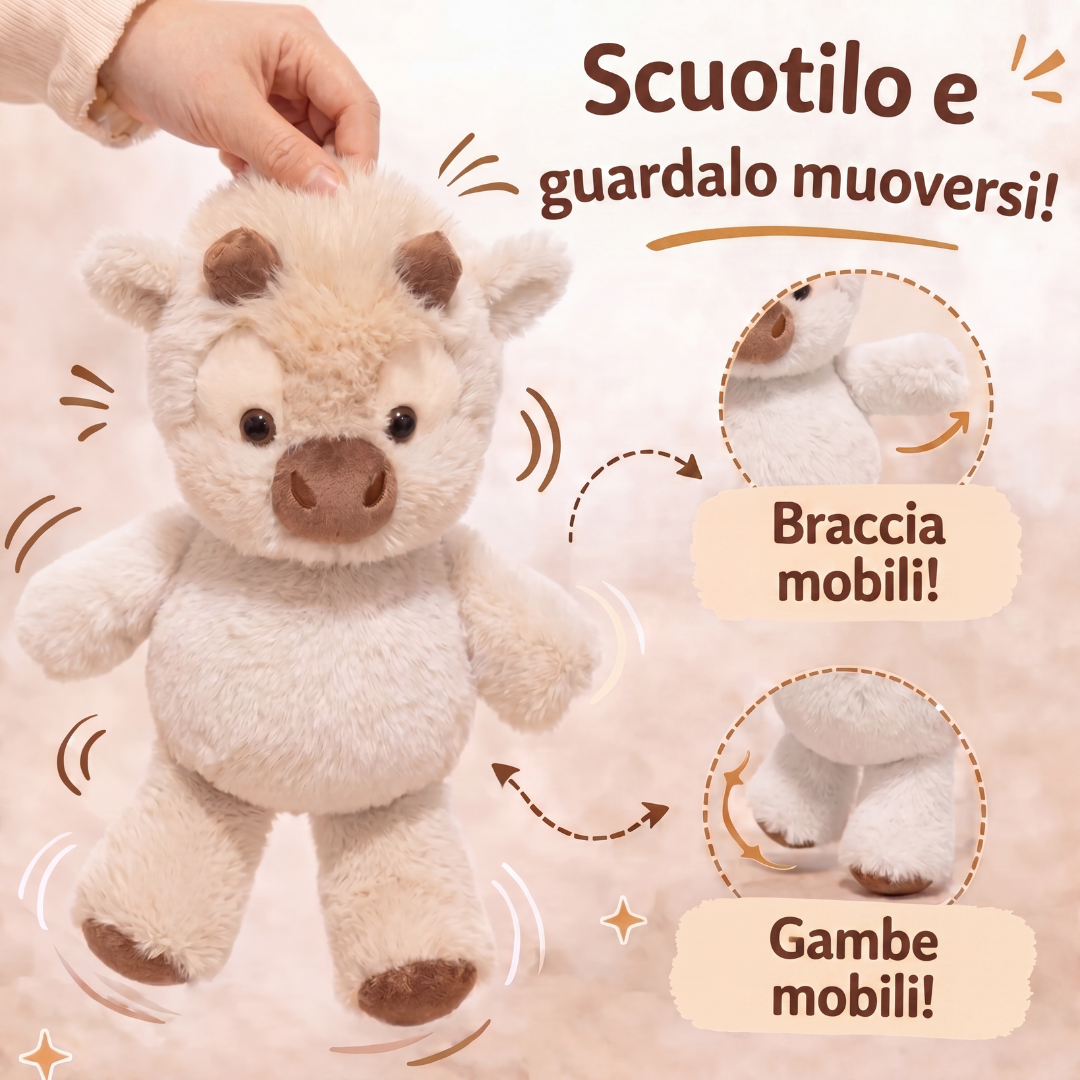 SprintPeluche – Il peluche mucca che corre